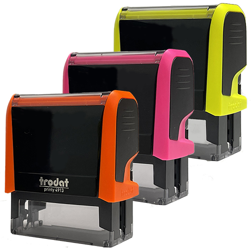 Wisconsin Notary Stamp - Limited Edition Neon Limited Edition Notary Stamp
