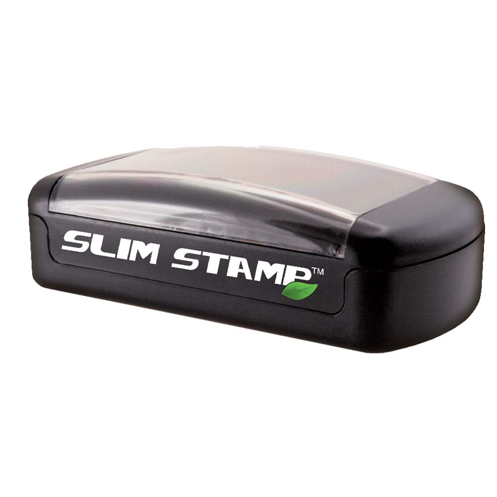 Wisconsin Notary Stamp Pre-inked - Slim Rectangular